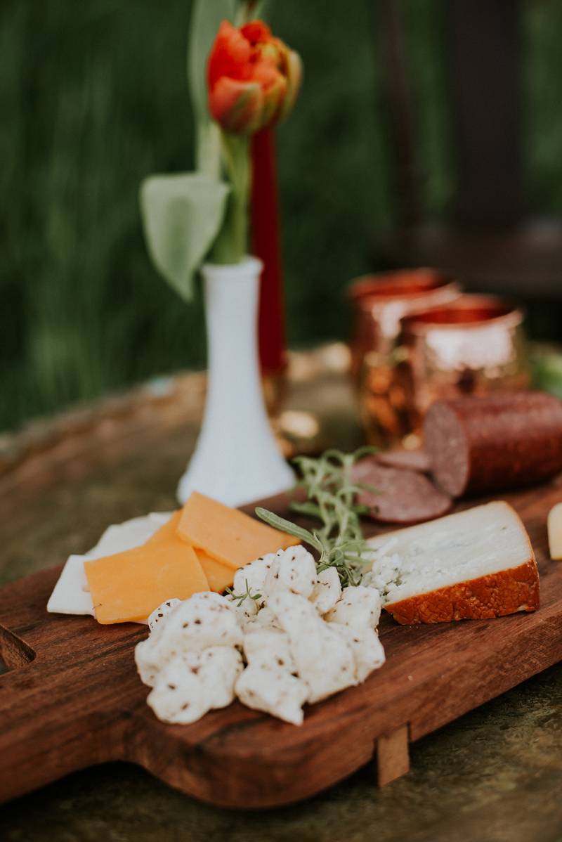 catering ideas, cheese sausage station, wisconsin catering, charcuterie board, appetizer ideas, cate