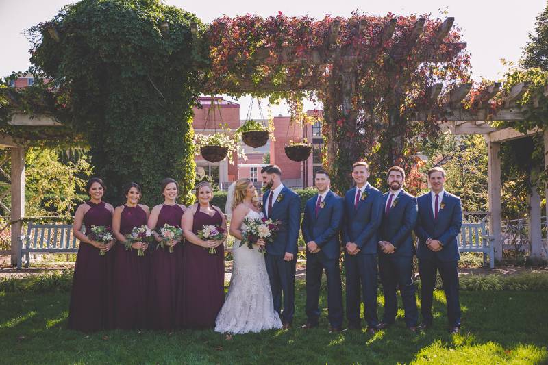 marsala dress, marsala dresses, navy tuxedos, navy suits