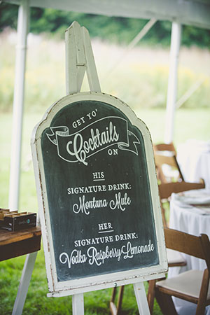 cocktail sign, bar sign, beverage sign, his her cocktails, his her signature drinks, wedding sign, s