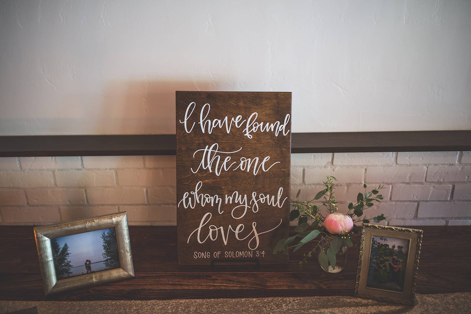 wood sign, wood signs, wood signage, cute wedding quotes, i have found the one whom my soul loves we