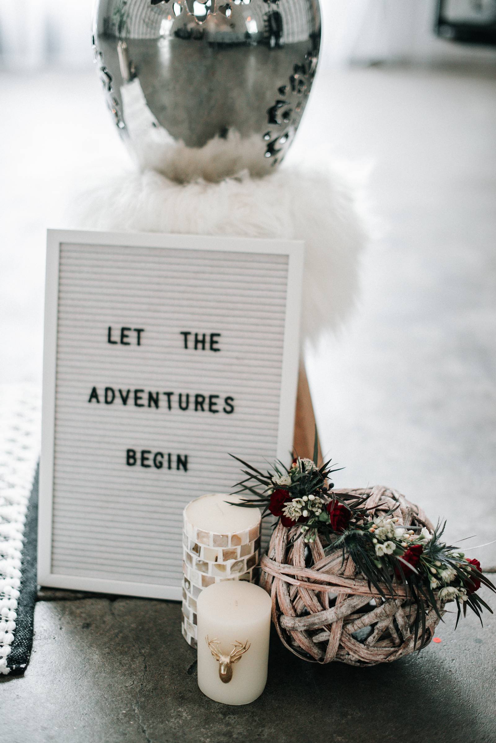 let the adventures begin sign ideas, wedding signage