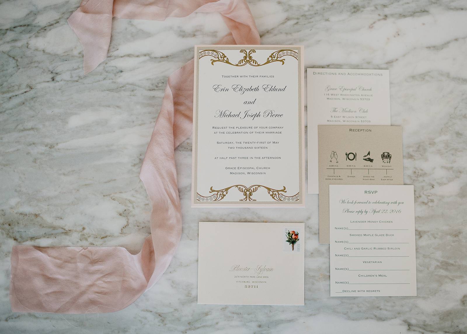 wedding invitations invites invitation suite paper goods stationery wisconsin stationers invitations