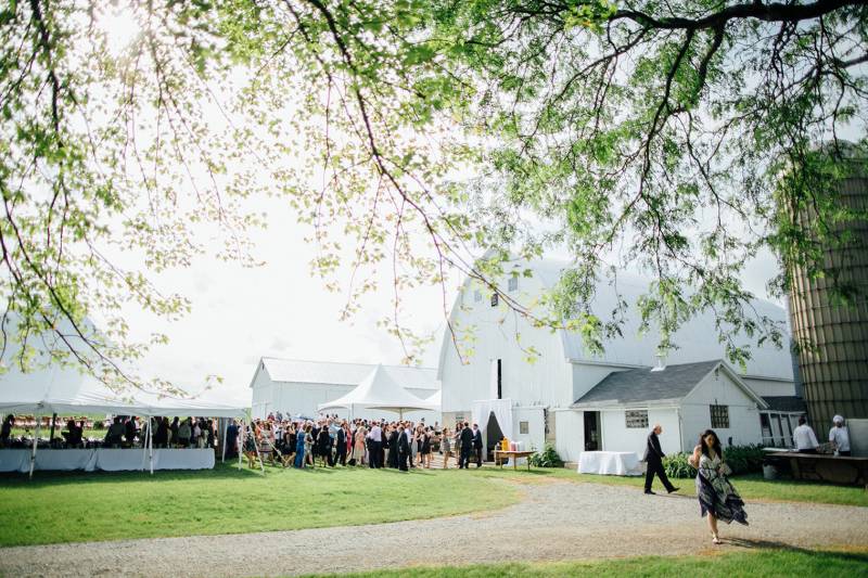 farm chic wisconsin wedding