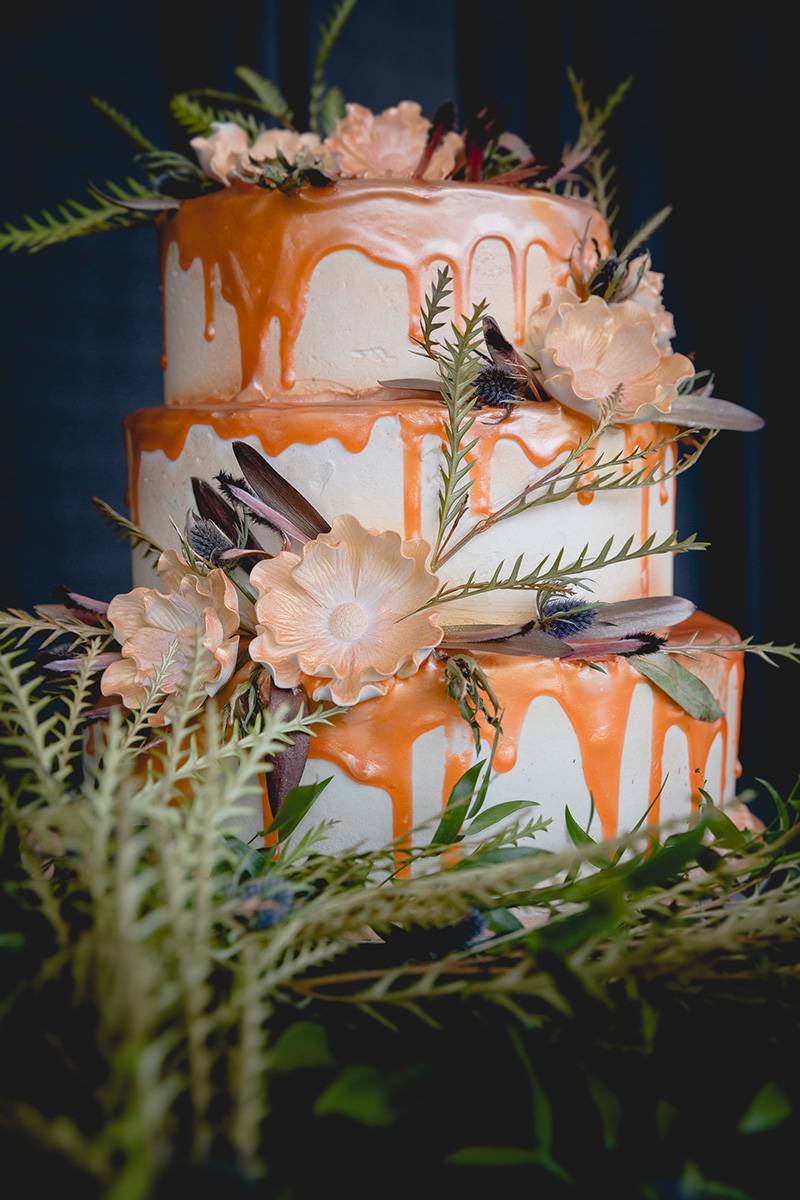 copper orange cake
