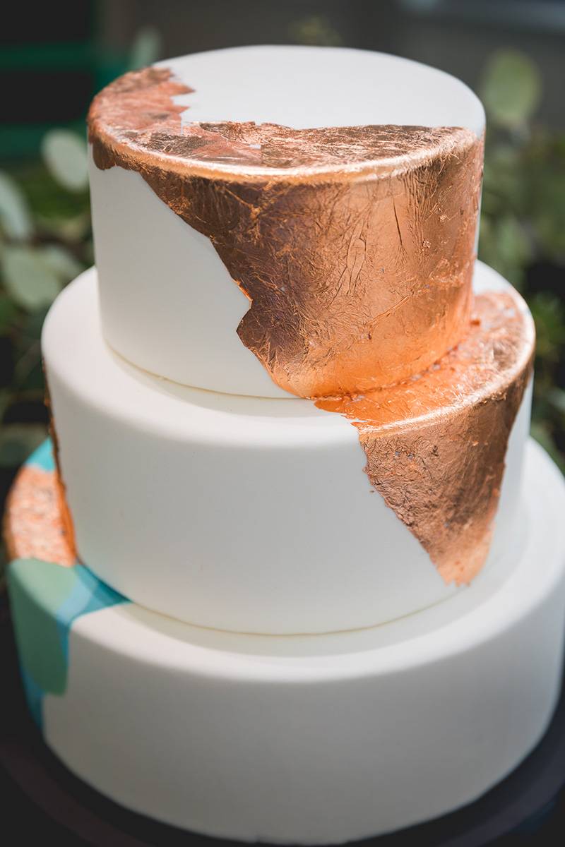 copper foil cake