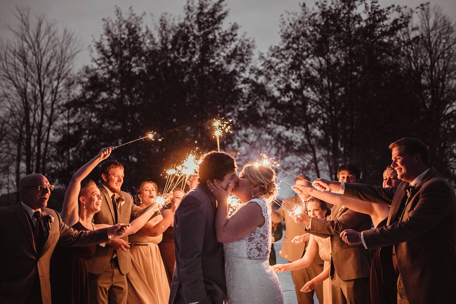 wedding sparklers