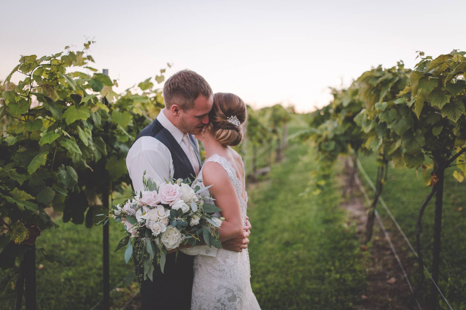 winery vineyard wedding