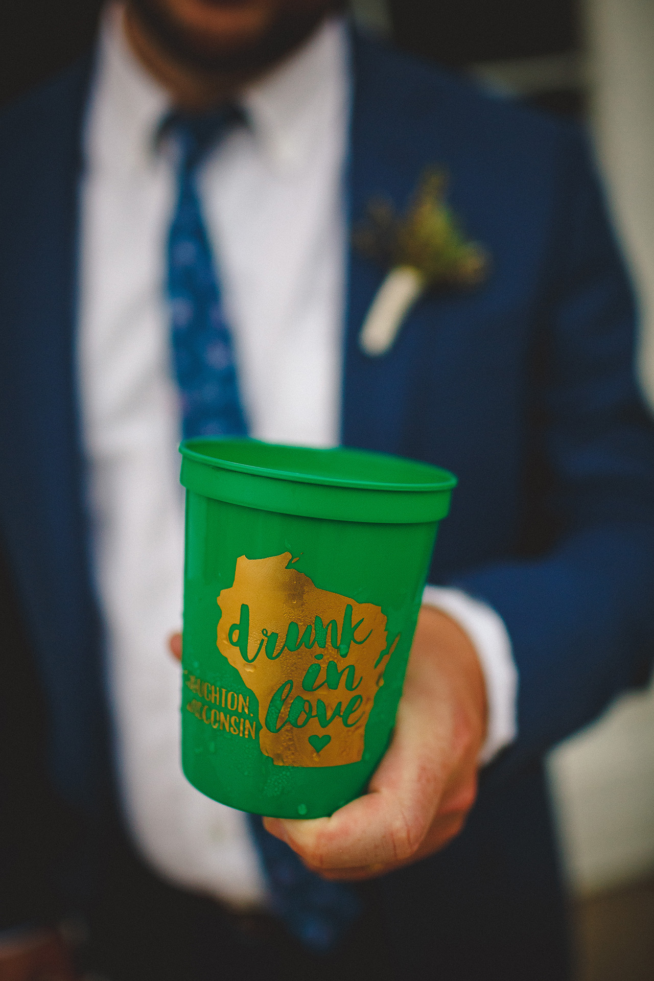 drunk in love, wedding beverage, custom wedding drink cup, cups