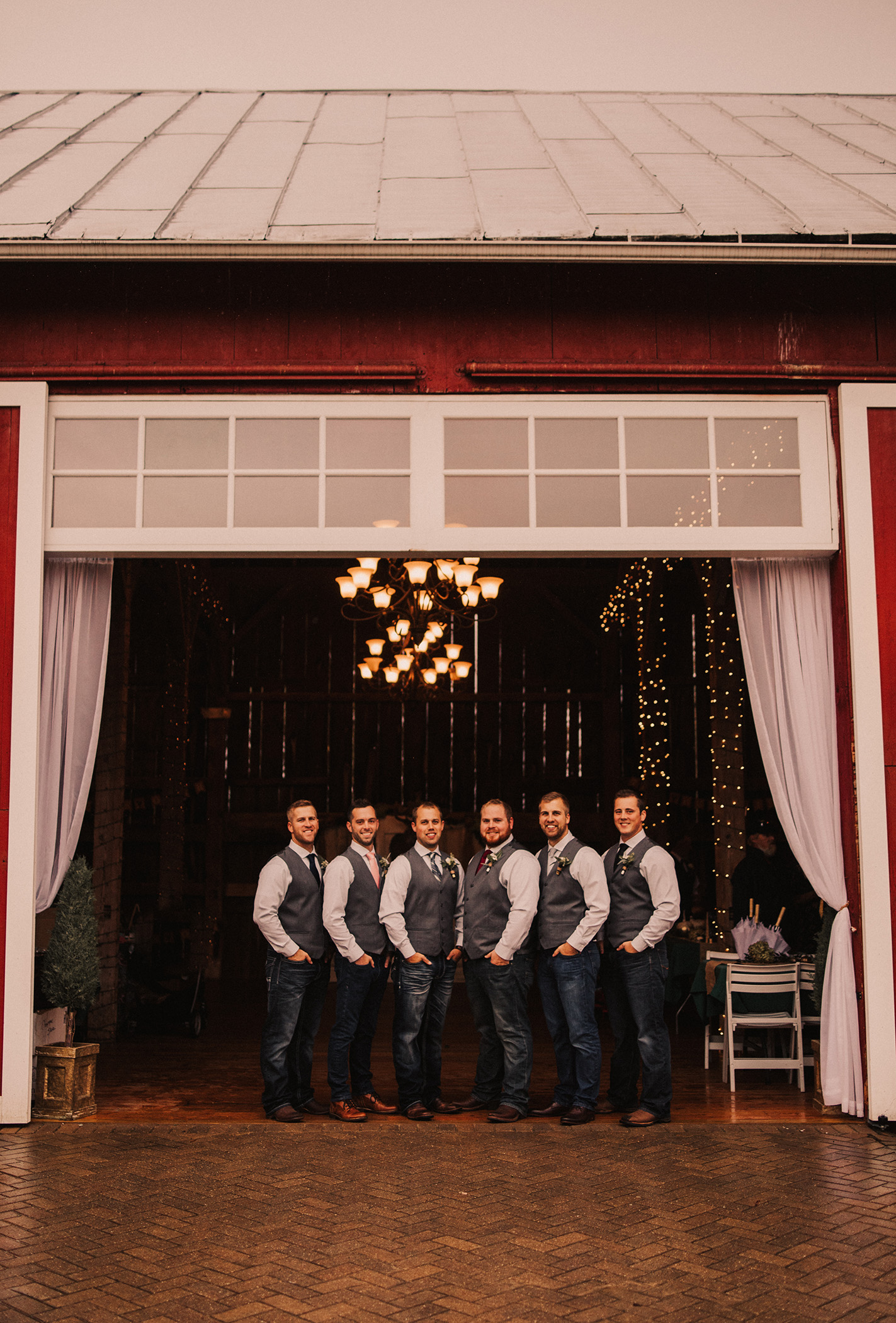 groom, groomsmen, groom attire, tux, suit, vests, casual wedding attire