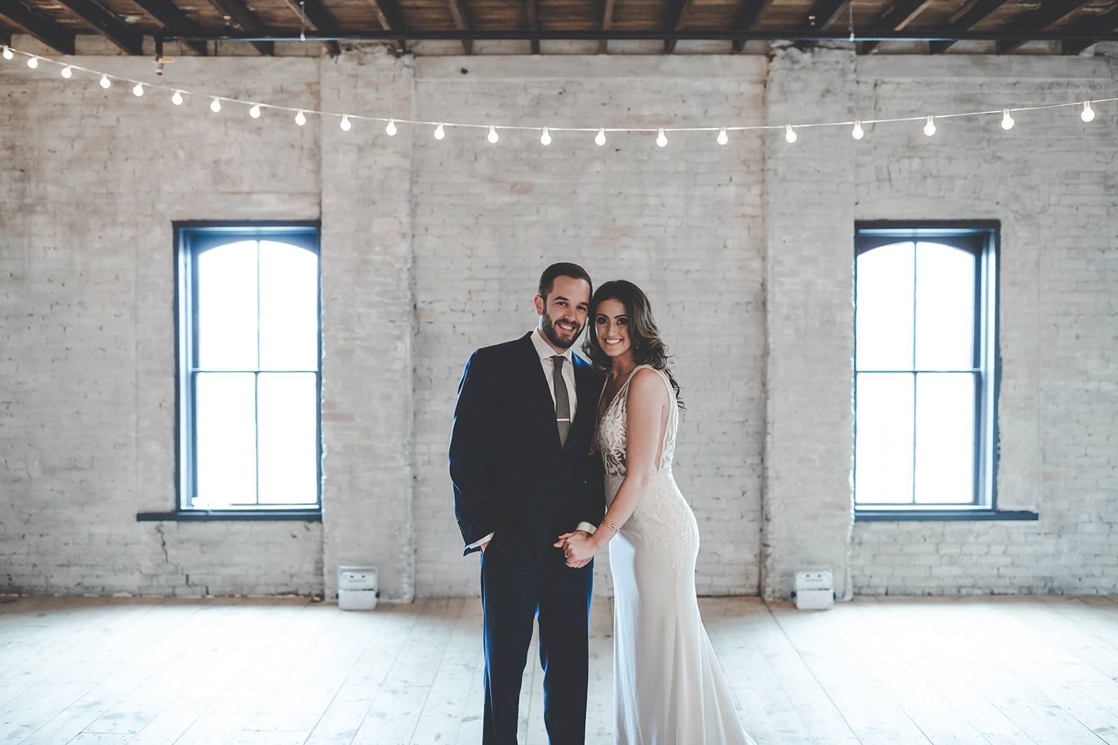 industrial warehouse wedding