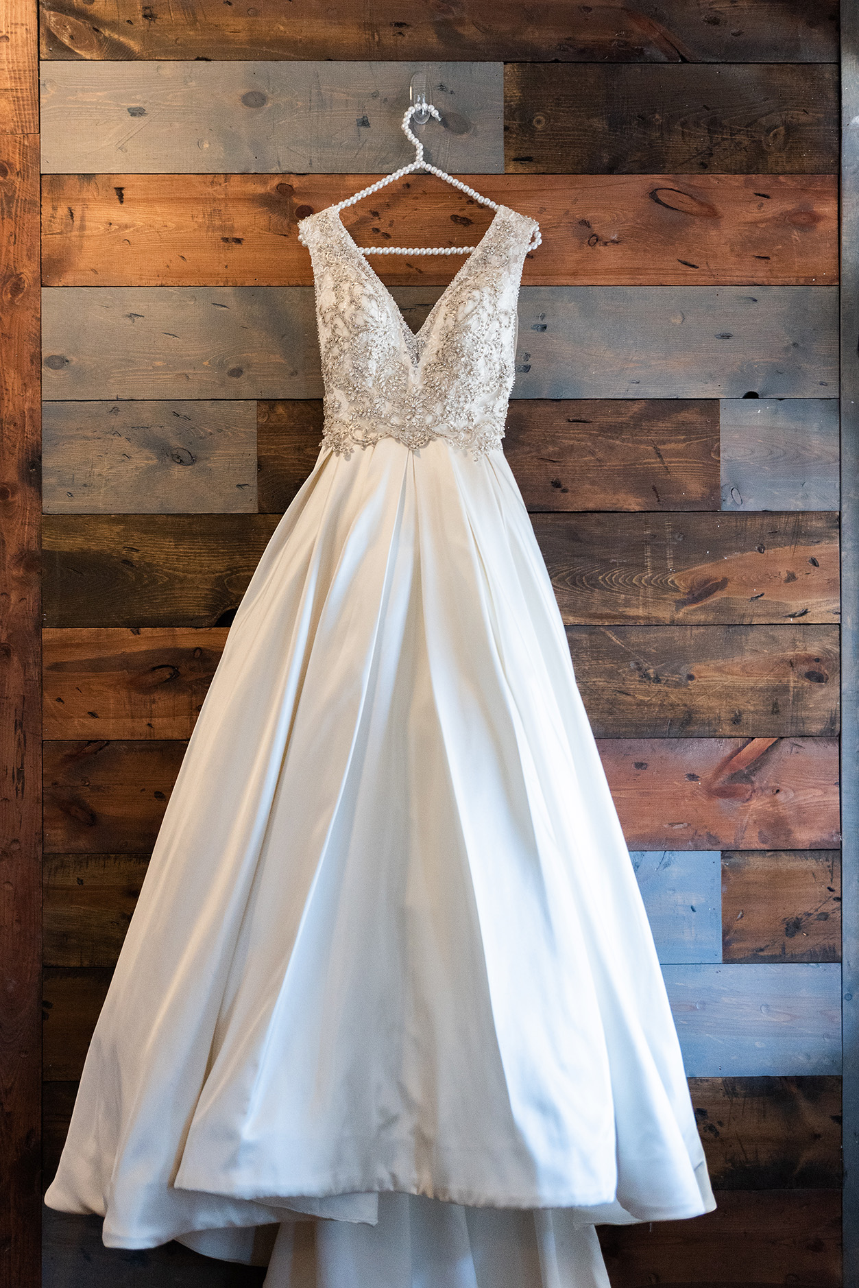 contemporary wedding dress