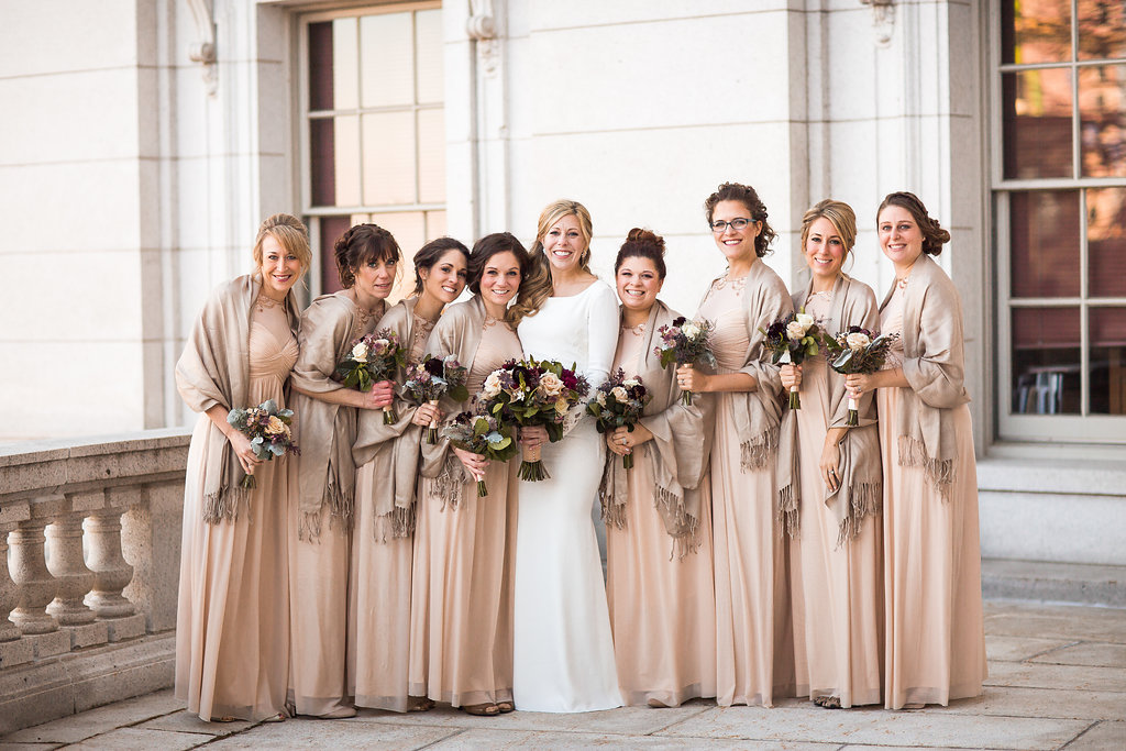 new years eve neutral bridesmaid dresses