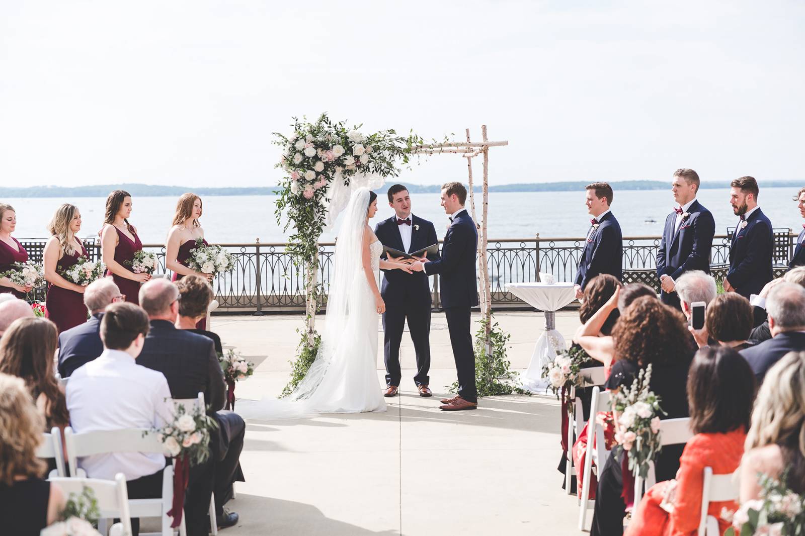outdoor ceremony marriage license officiant tips