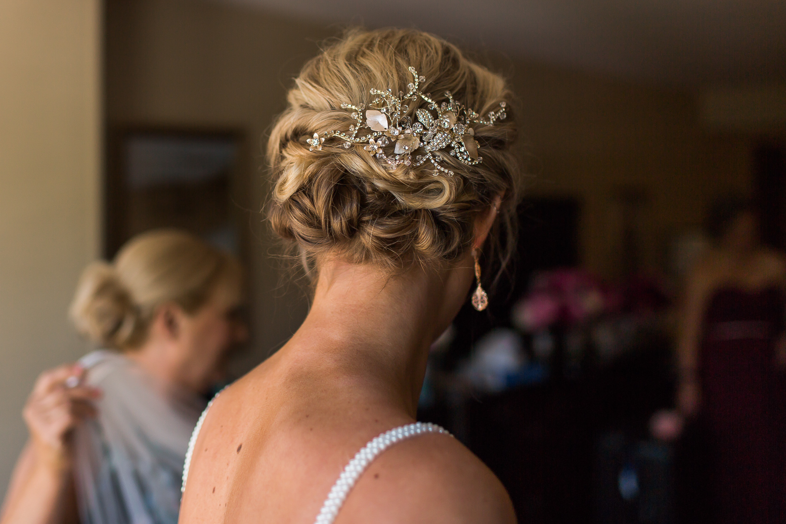 wedding updo hairstyle