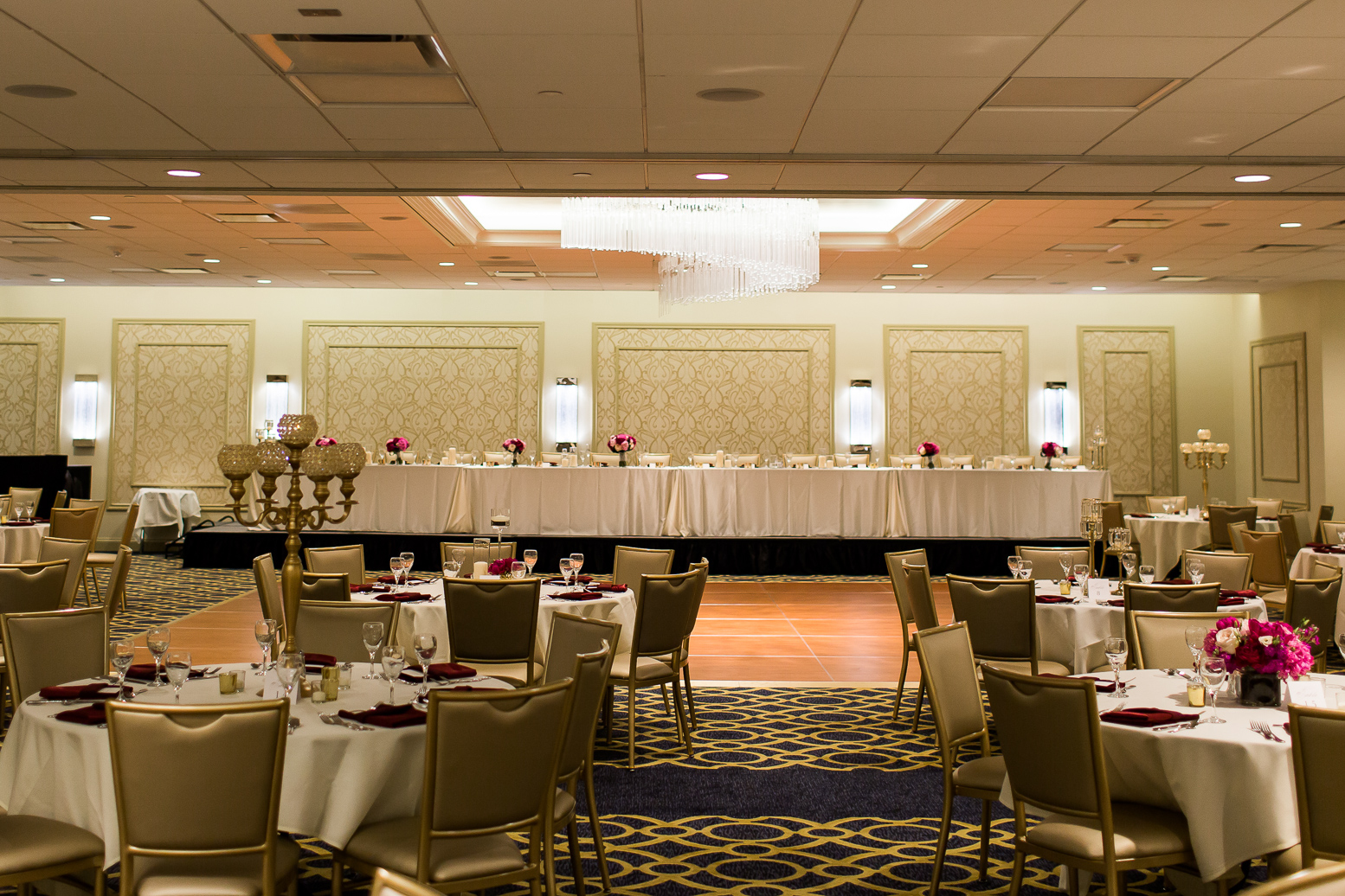 Madison glam hotel ballroom wedding venue