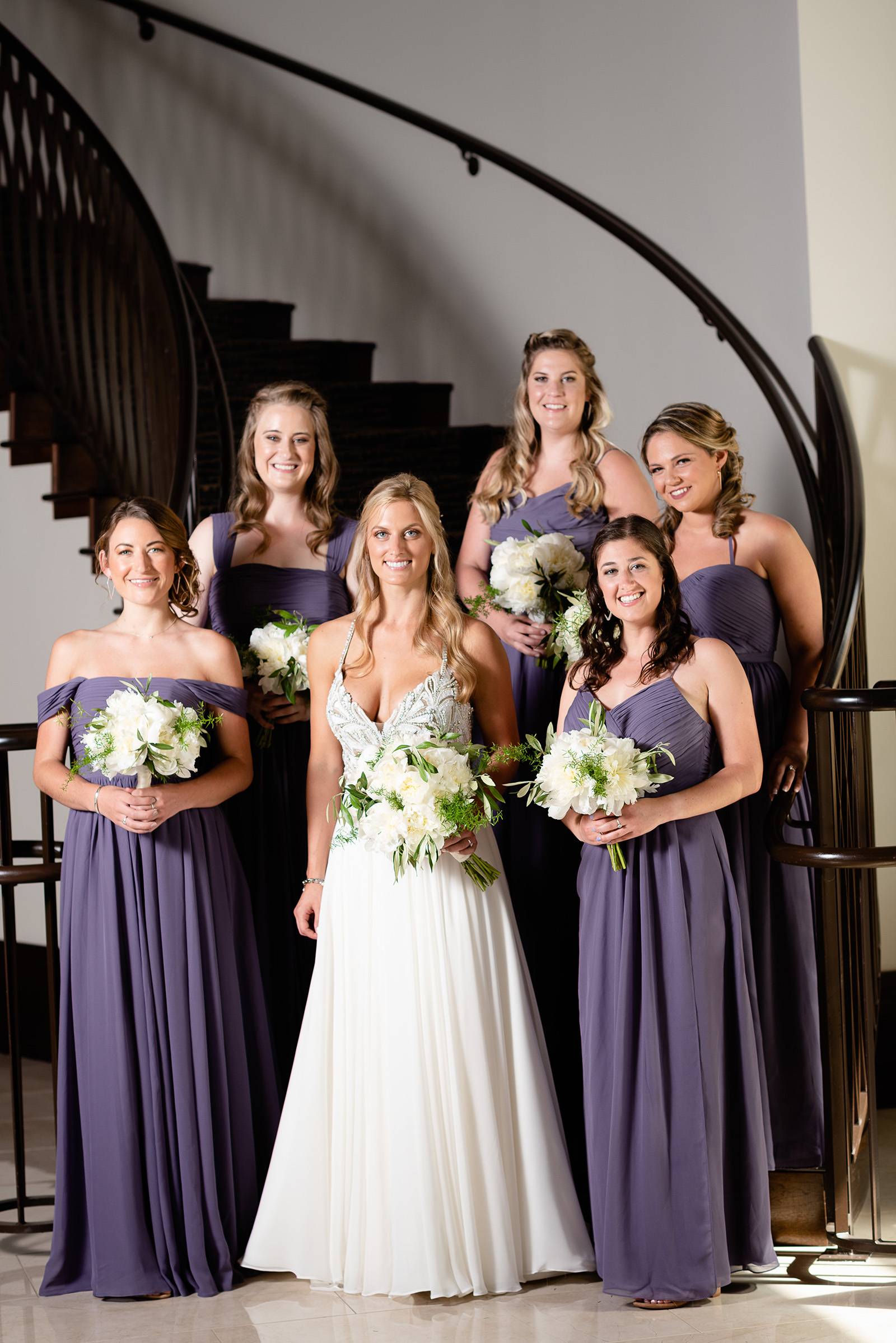 lavender purple bridesmaid dresses