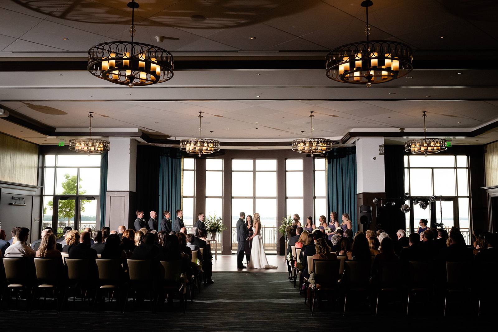 hotel ballroom ceremony