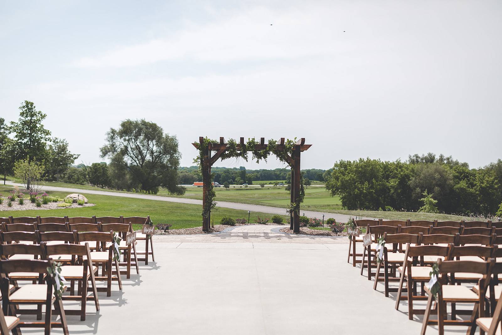 Wisconsin golf course wedding venue