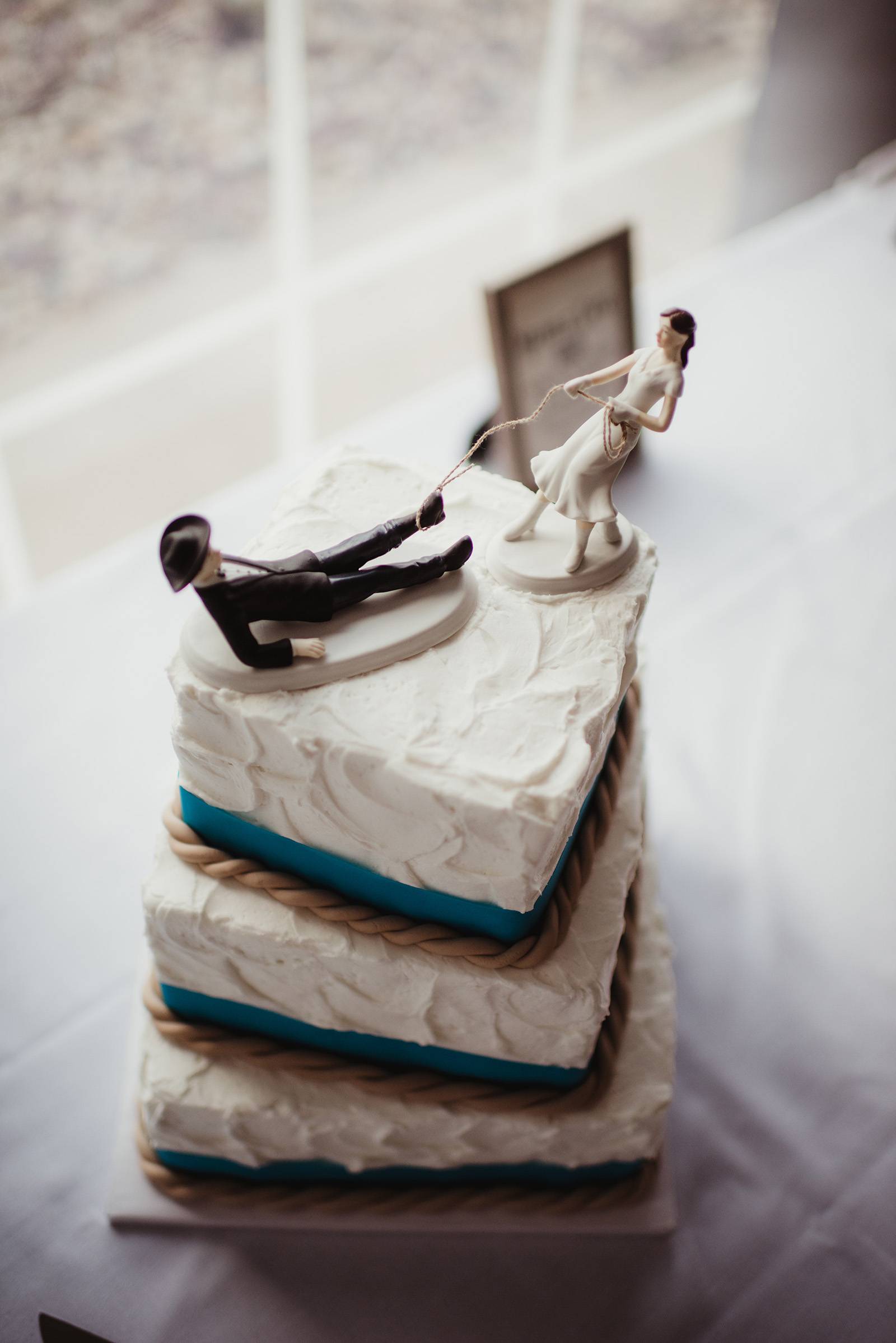 country western rodeo horse wedding cake