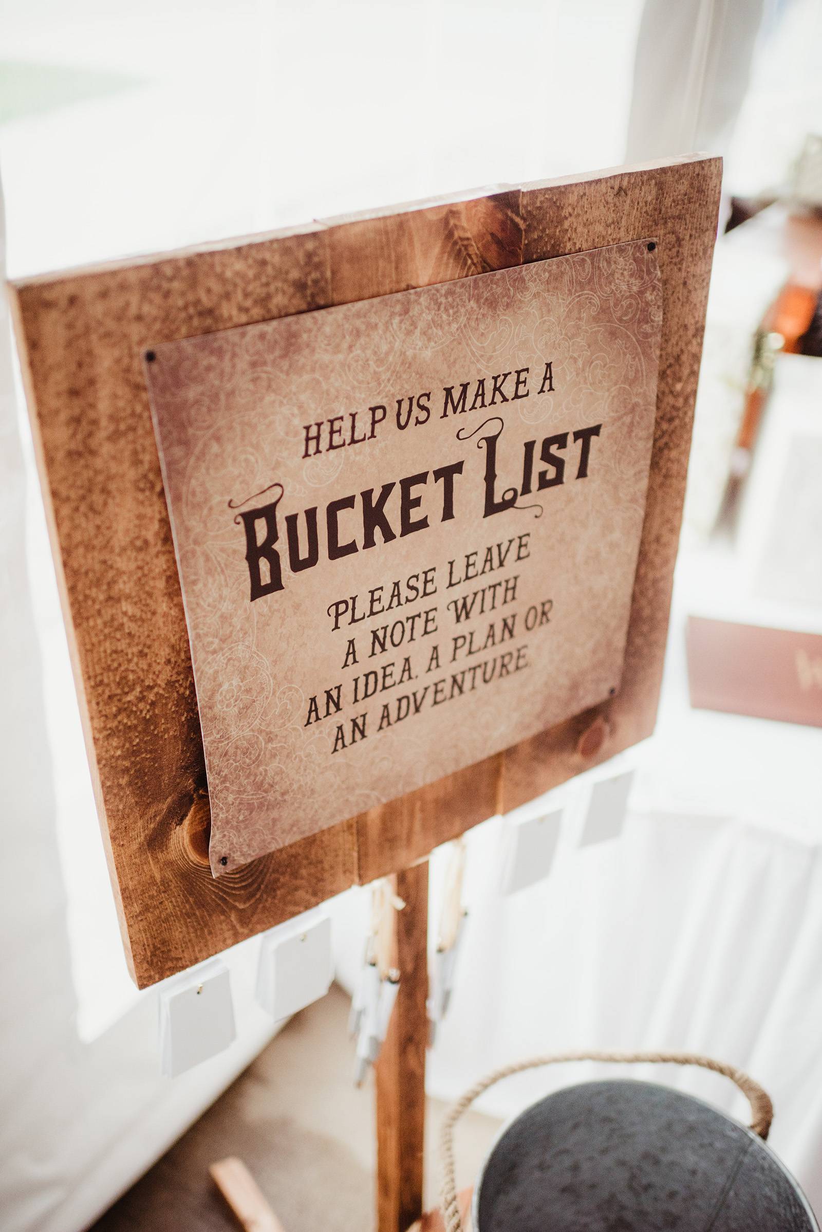 guest book alternative ideas bucket list messages