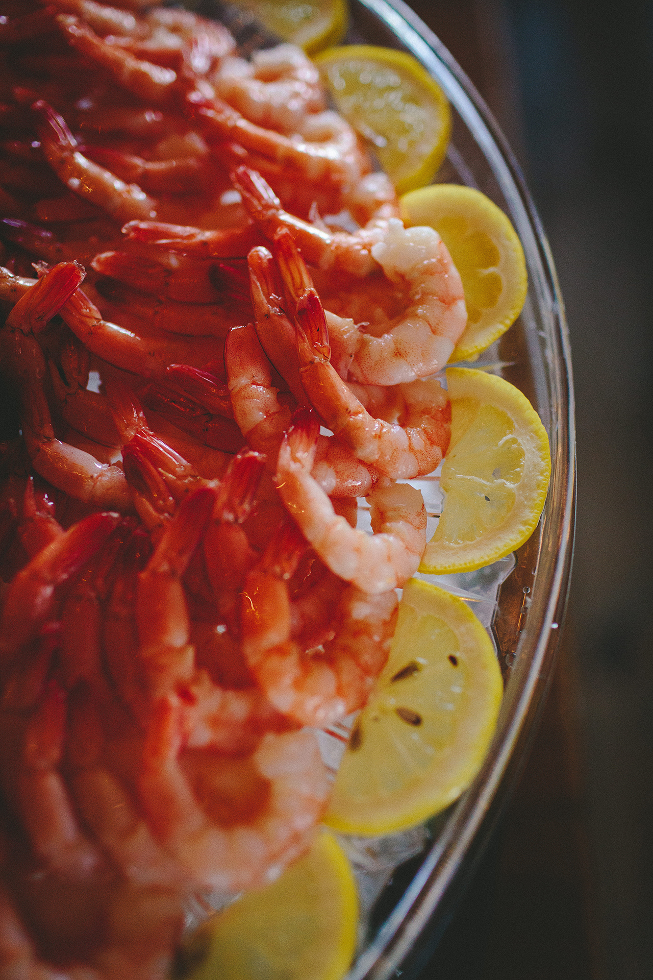 seafood shrimp station food catering ideas
