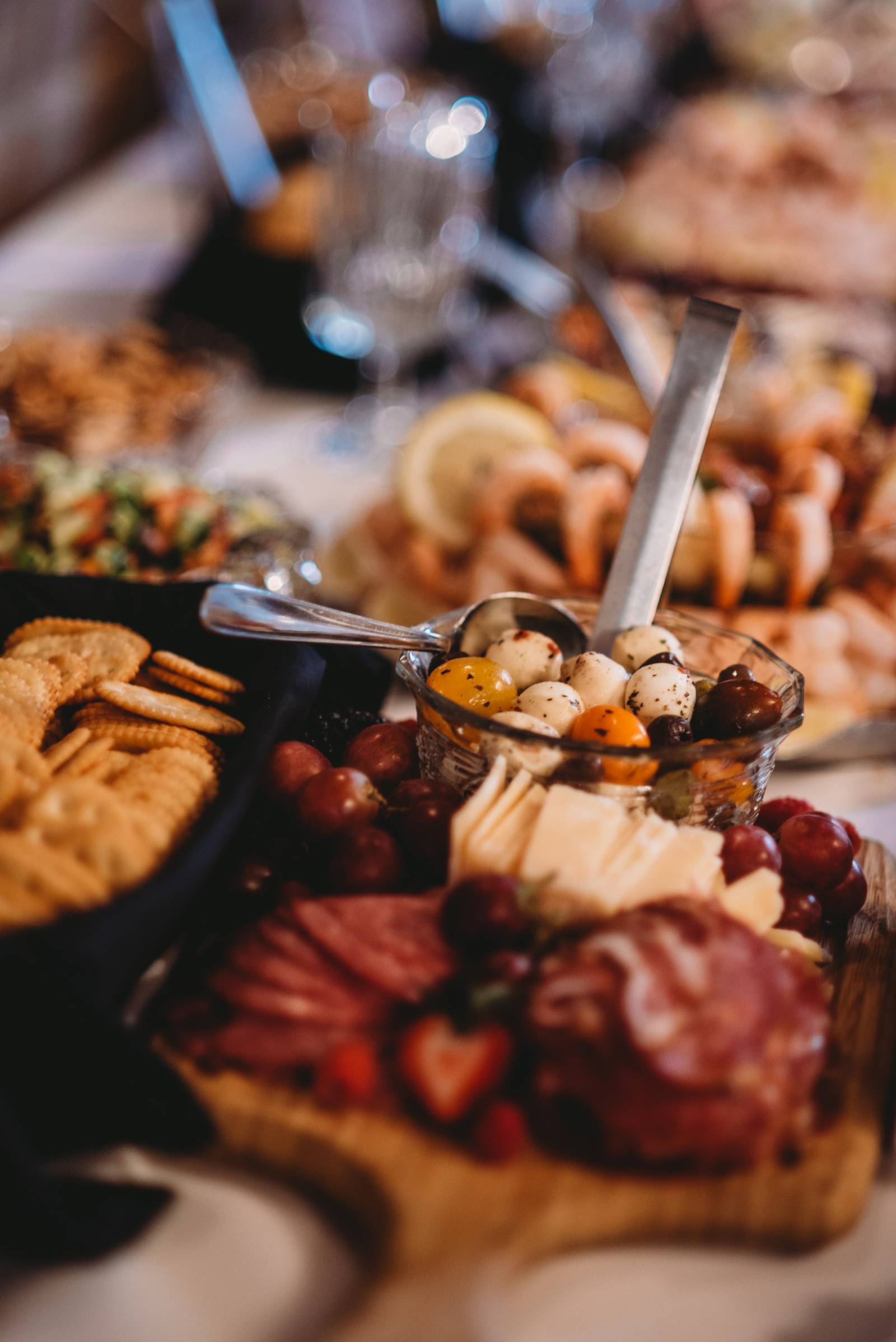 charcuterie board, cocktail hour food appetizers