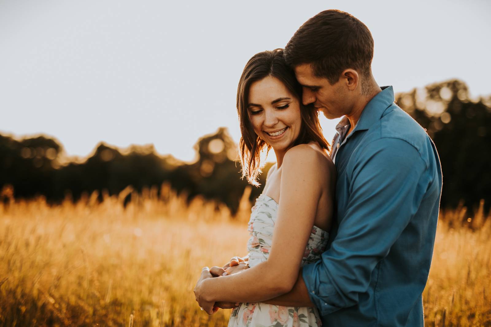 engagement session, outdoor engagement photo, madison wisconsin