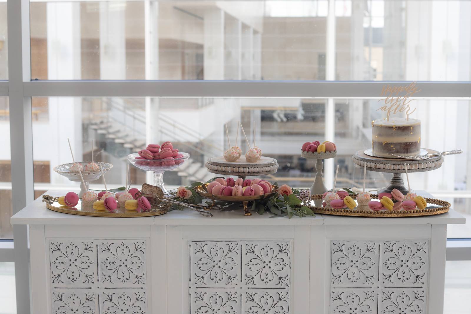 wedding sweets, sweets display