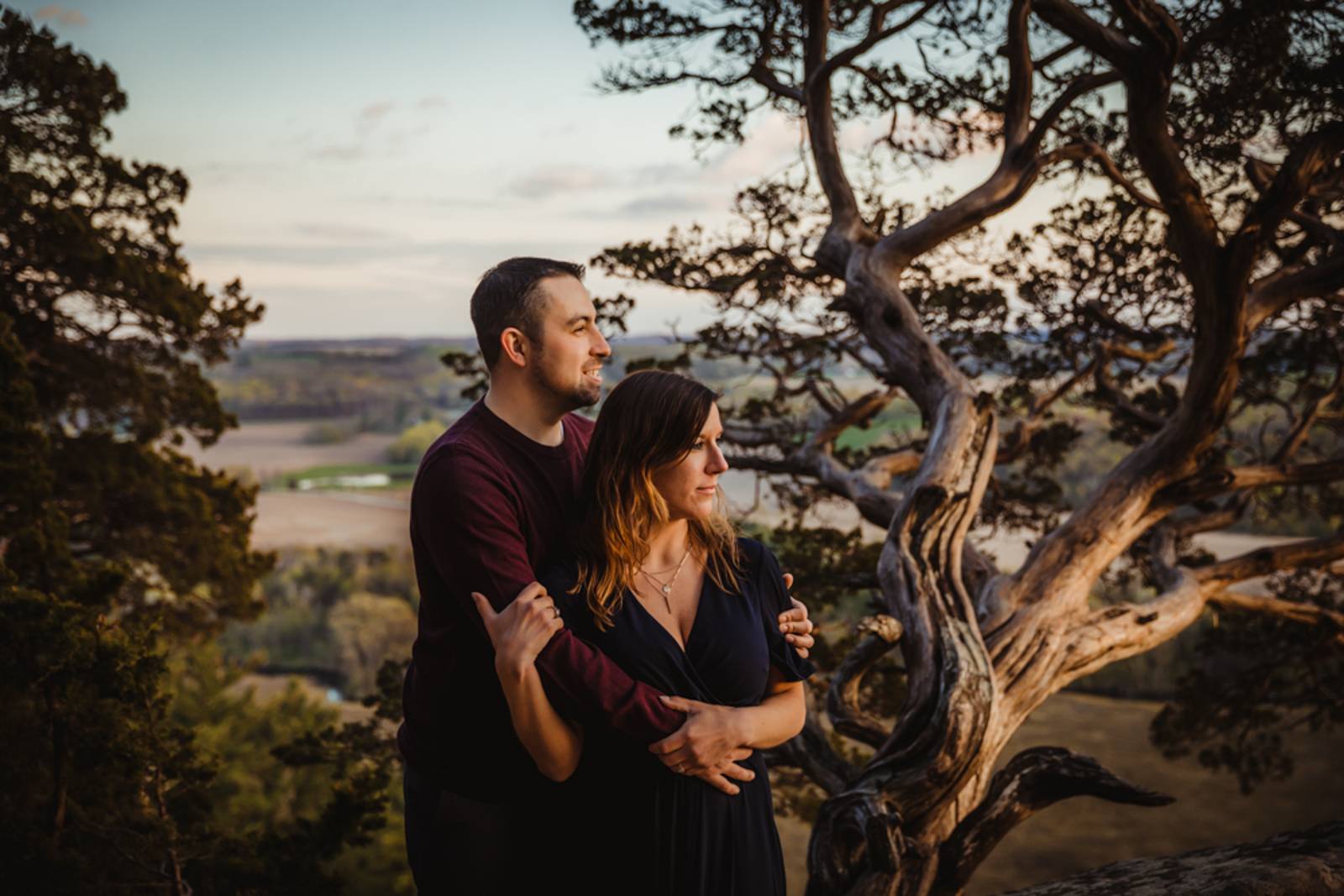 scenic engagement photos