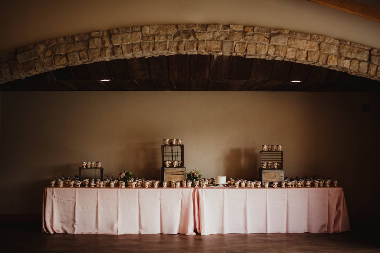 dessert table