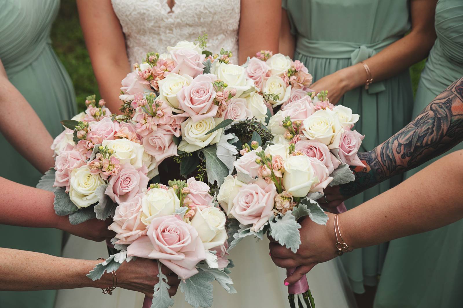 bridesmaid's bouquets