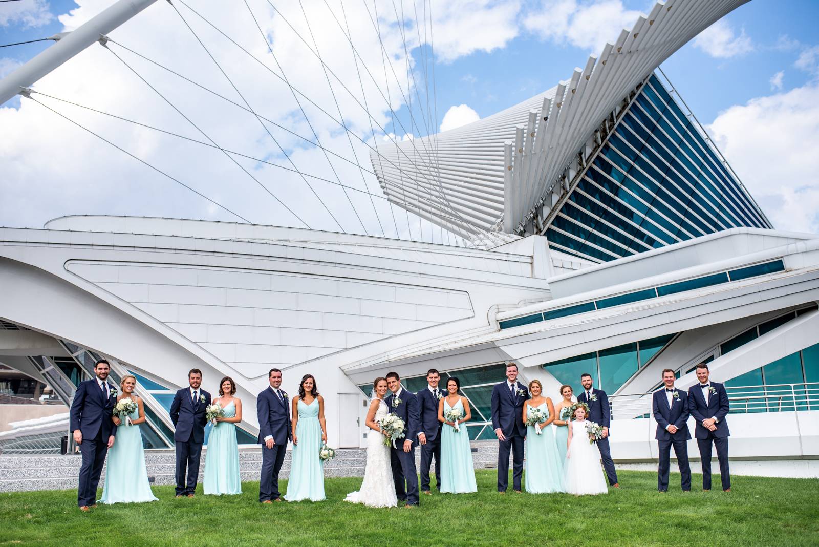 bridal party photos