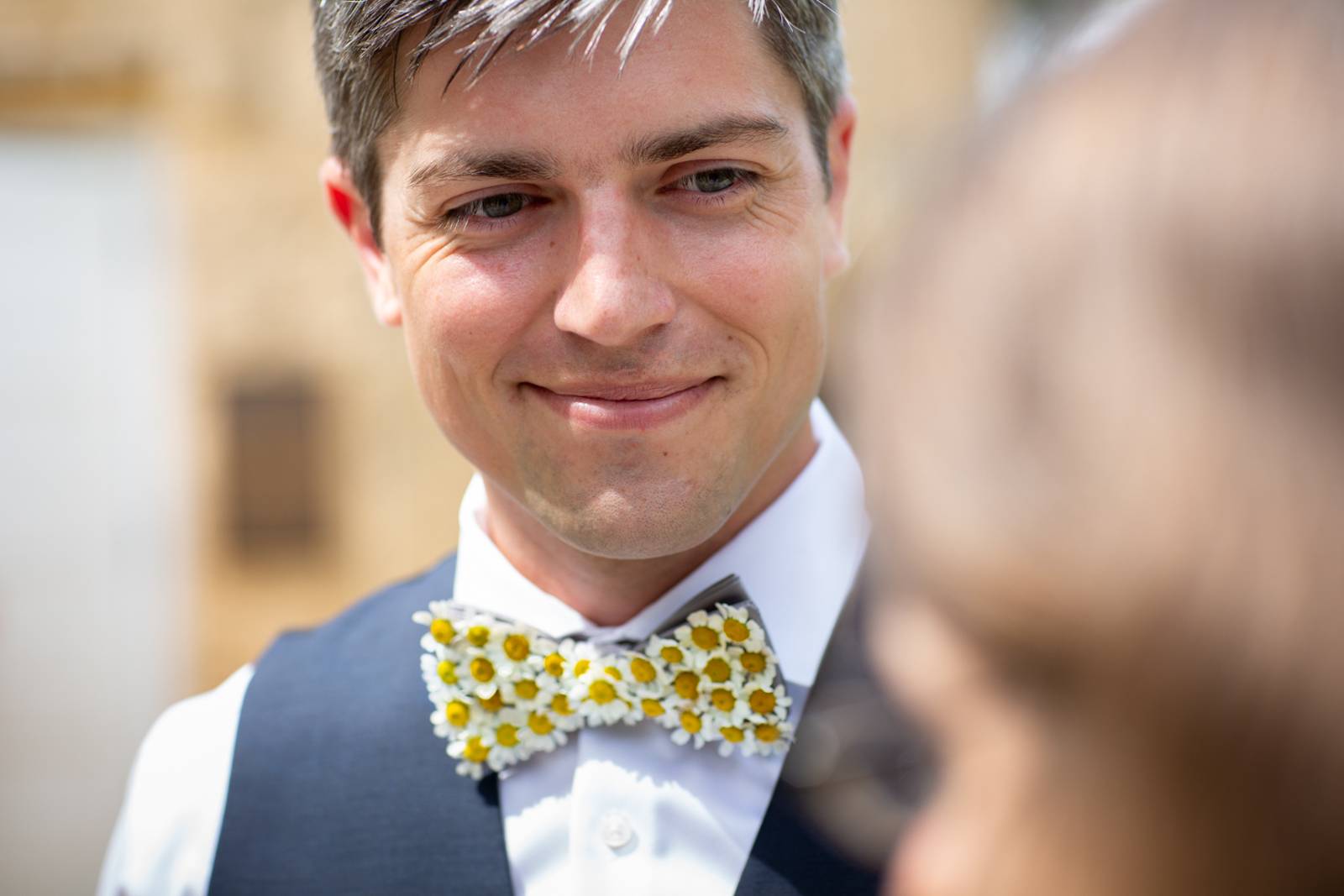 floral bowtie