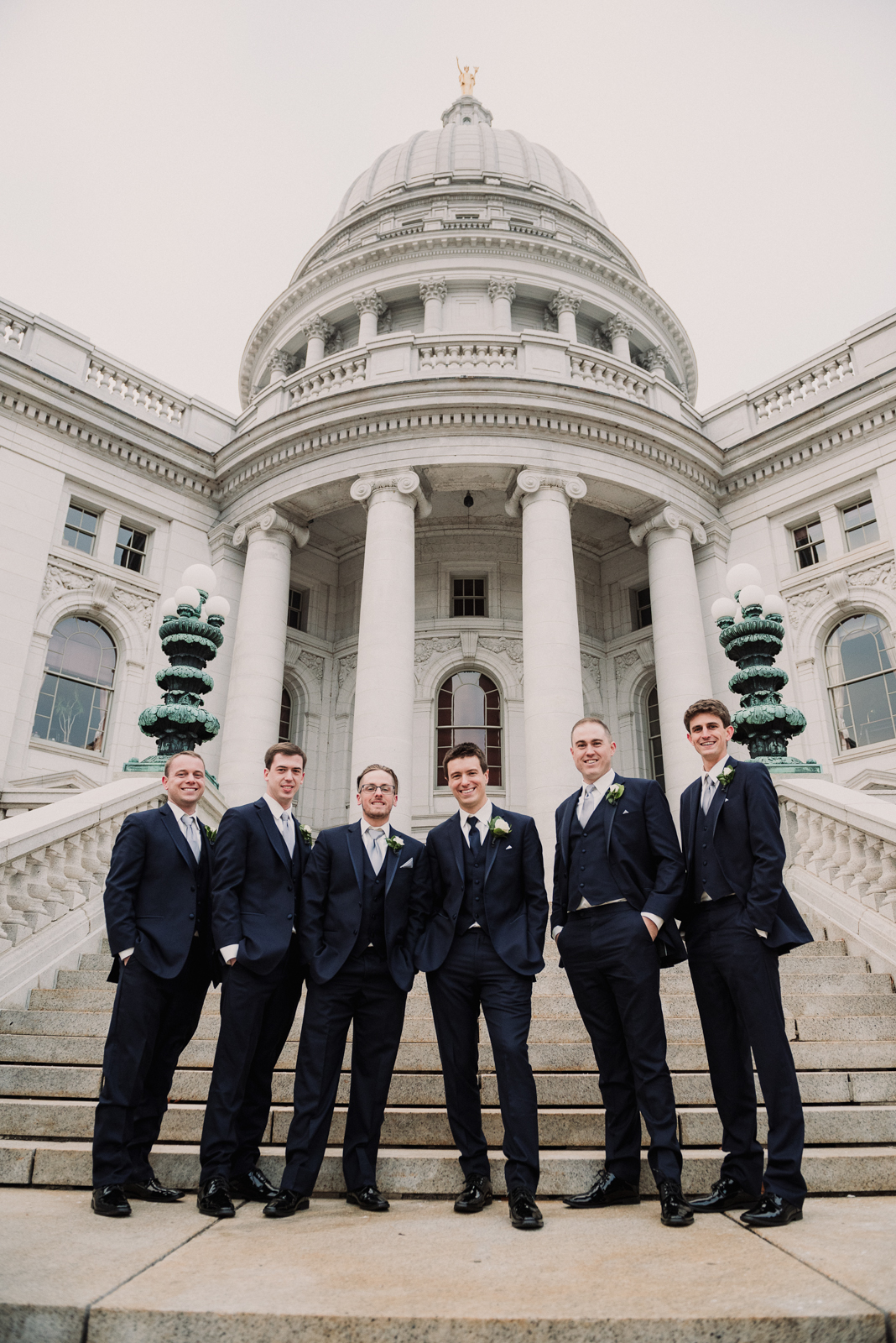 groom and groomsmen