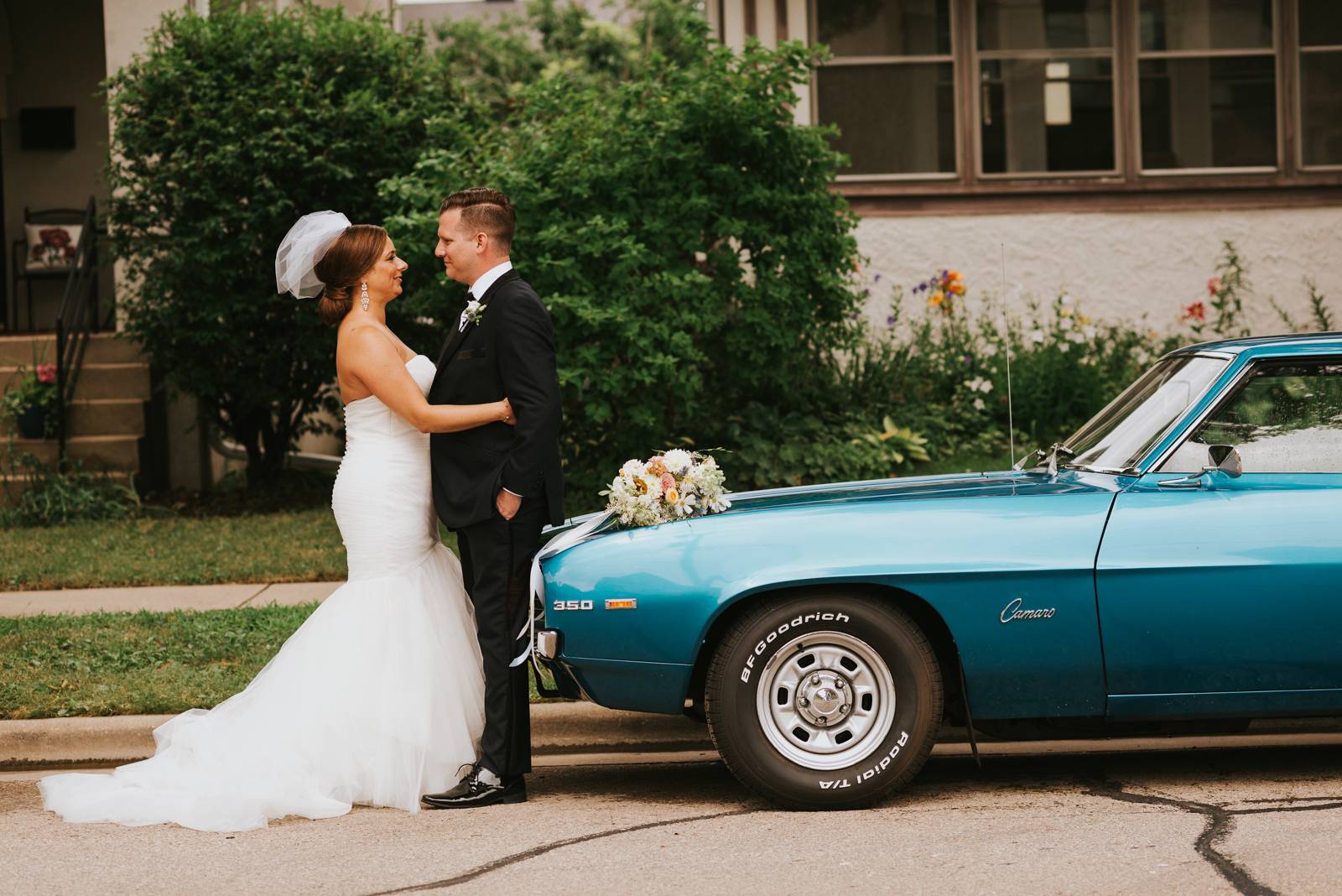 bride and groom