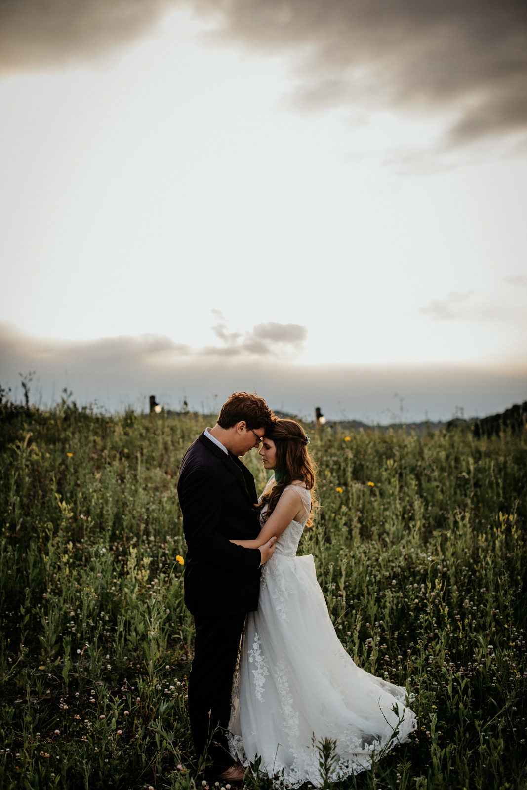 bride and groom