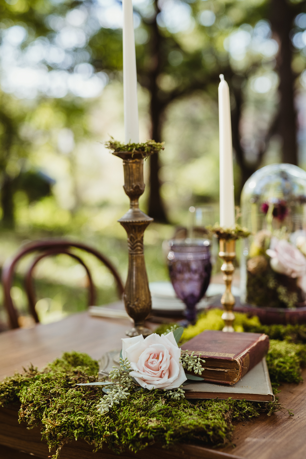 enchanted forest wedding decor