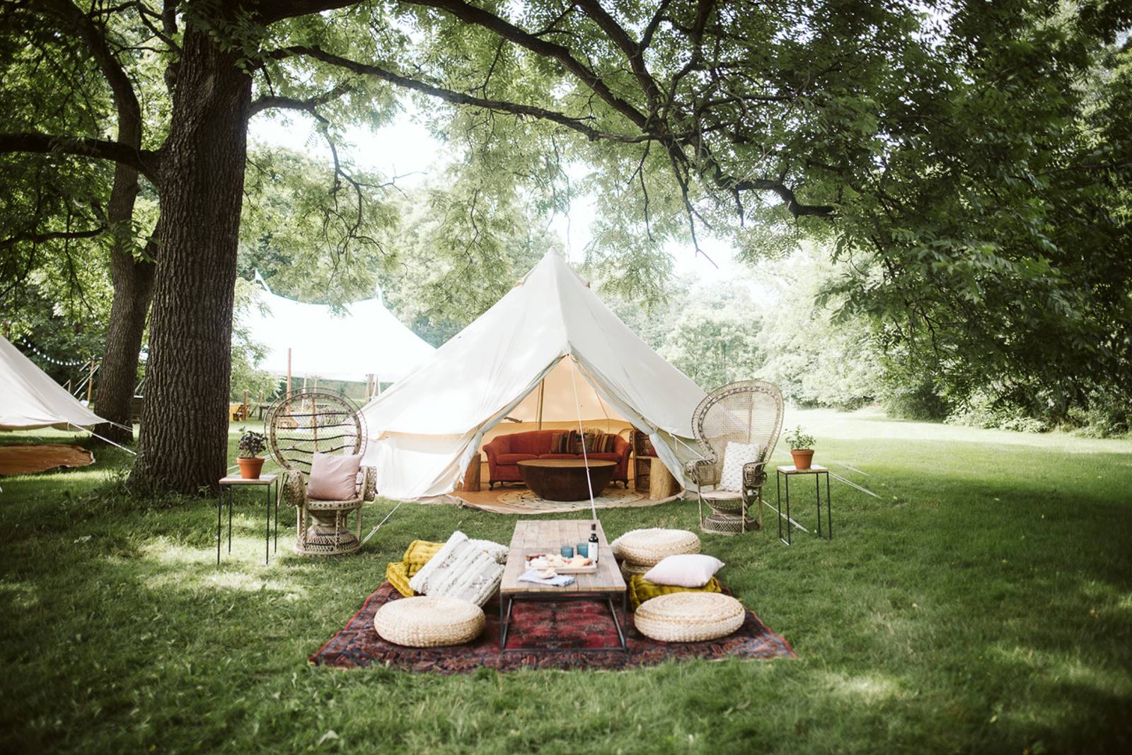 Backyard glamping tent hotsell