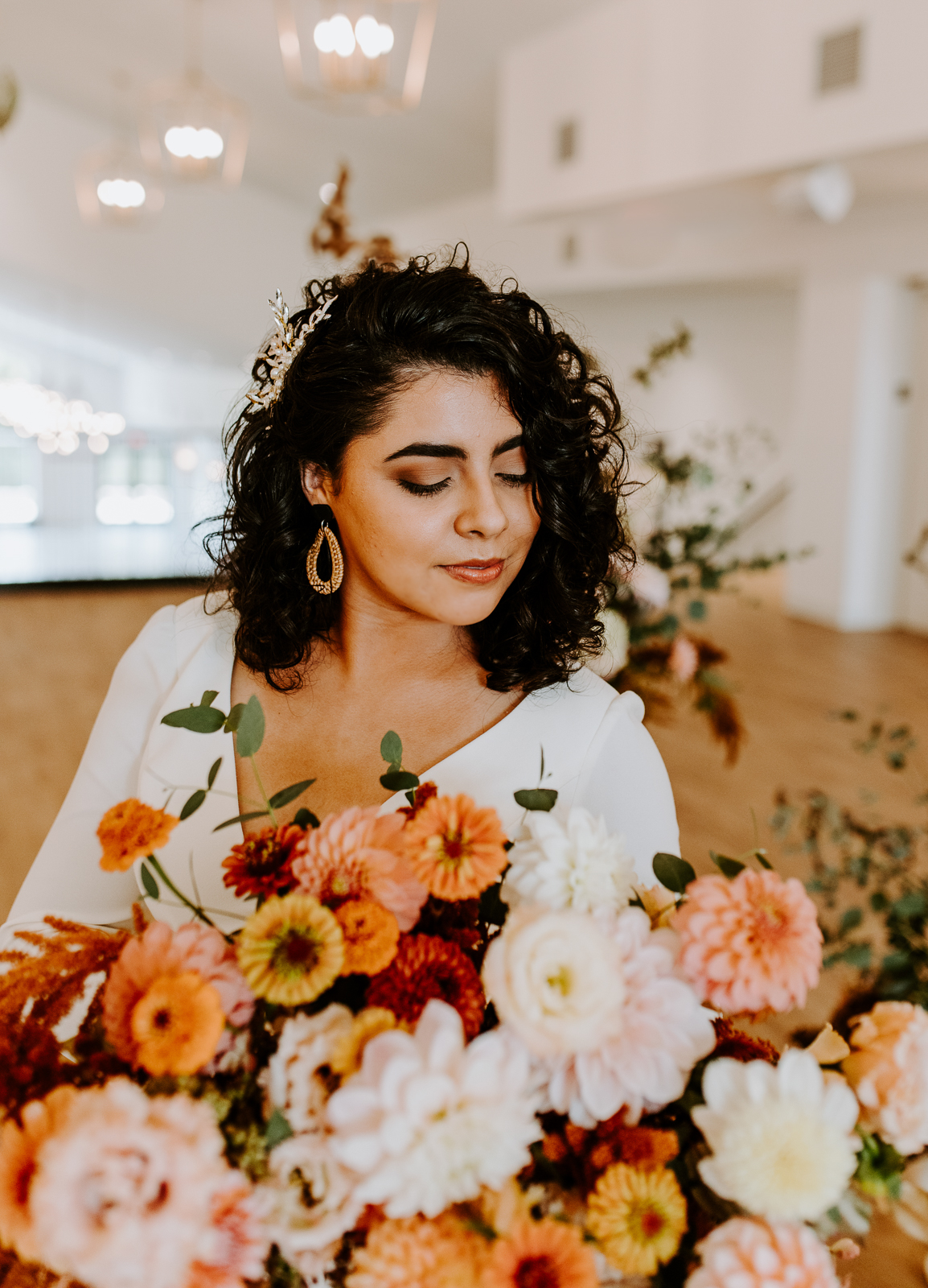 MODERN BOHO-CHIC TERRACOTTA + BLUSH STYLED STYLED WEDDING SHOOT AT THE ...