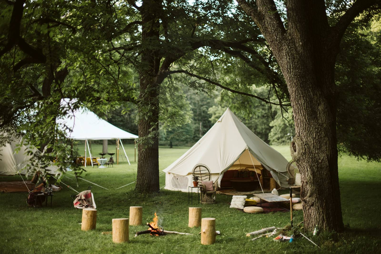 Camping Wedding