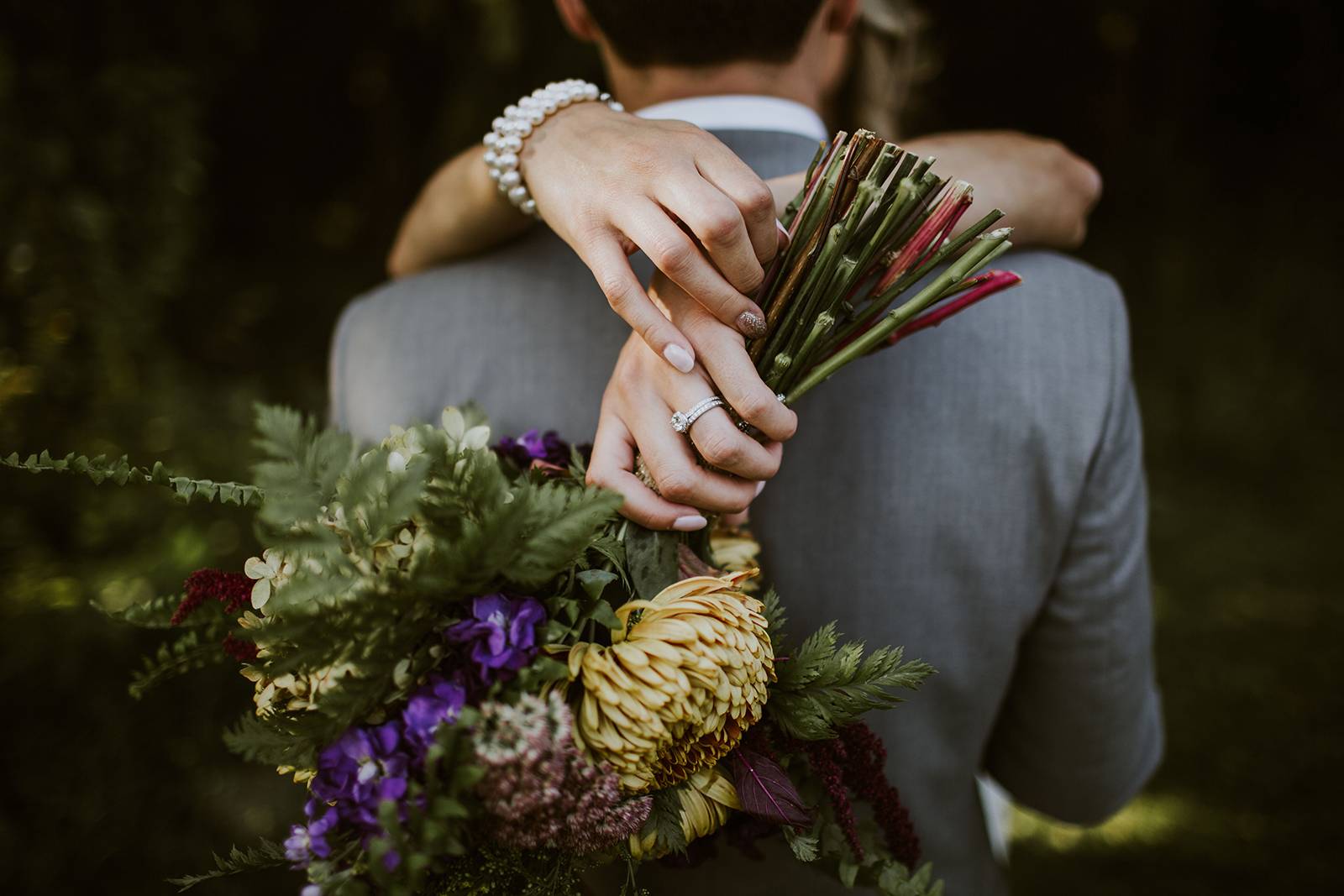 Natural Floral and Rings