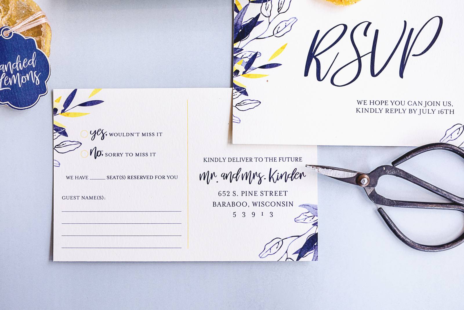 Watercolor Stationery