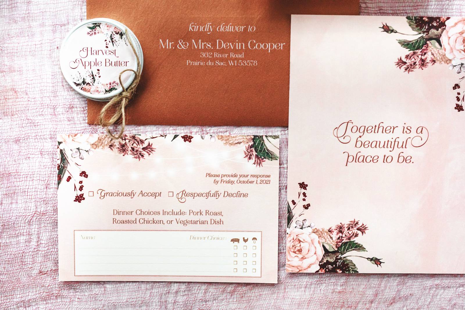 Cinnamon Rose Stationery