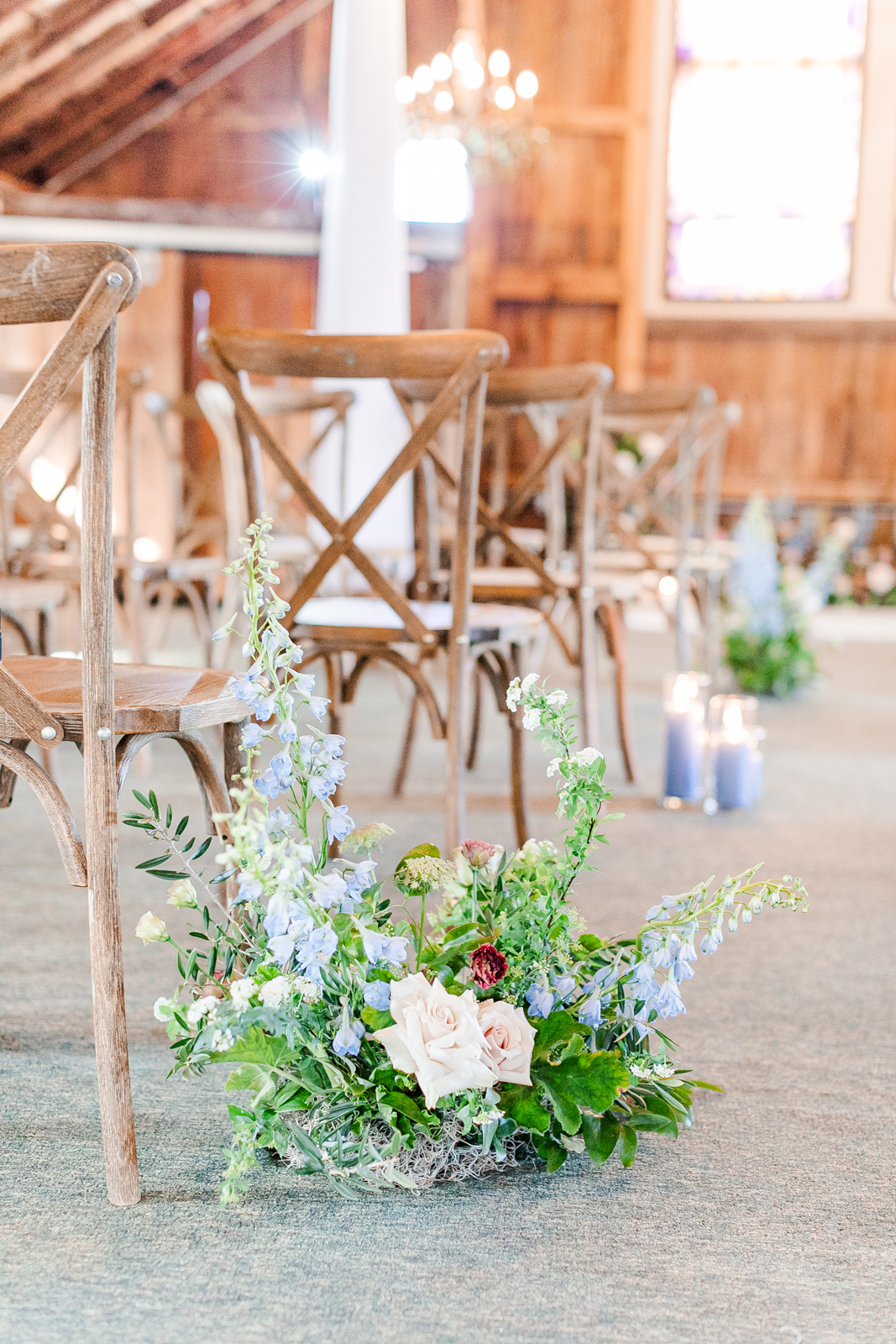 Whimsical Aisle Floral Piece