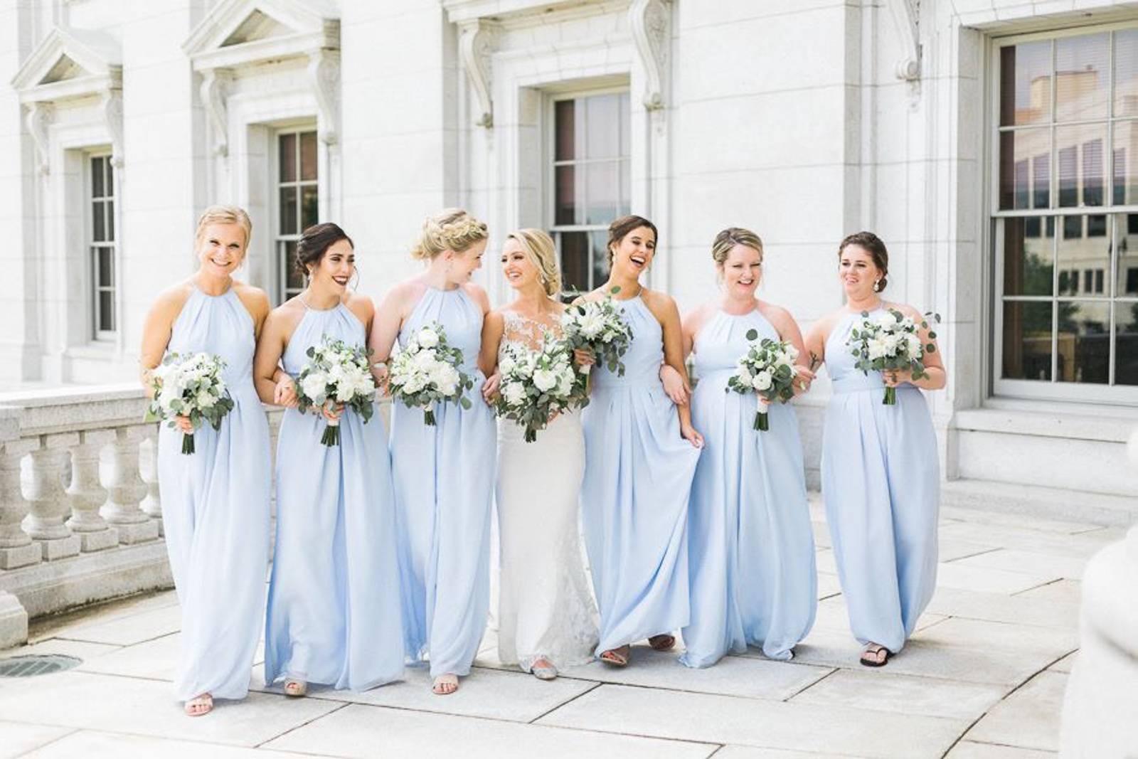 Dusty Blue Bridesmaids