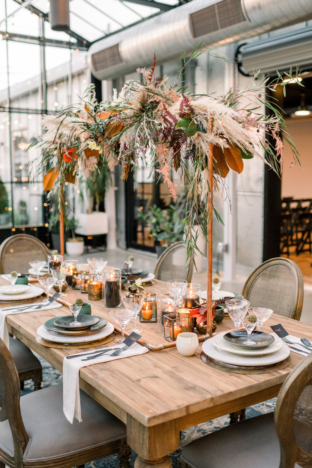 Earthy Table Setting