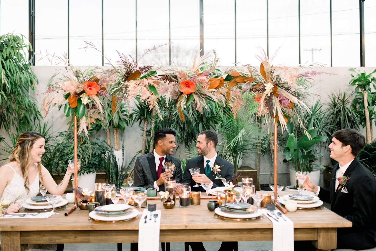 Earthy Table Setting