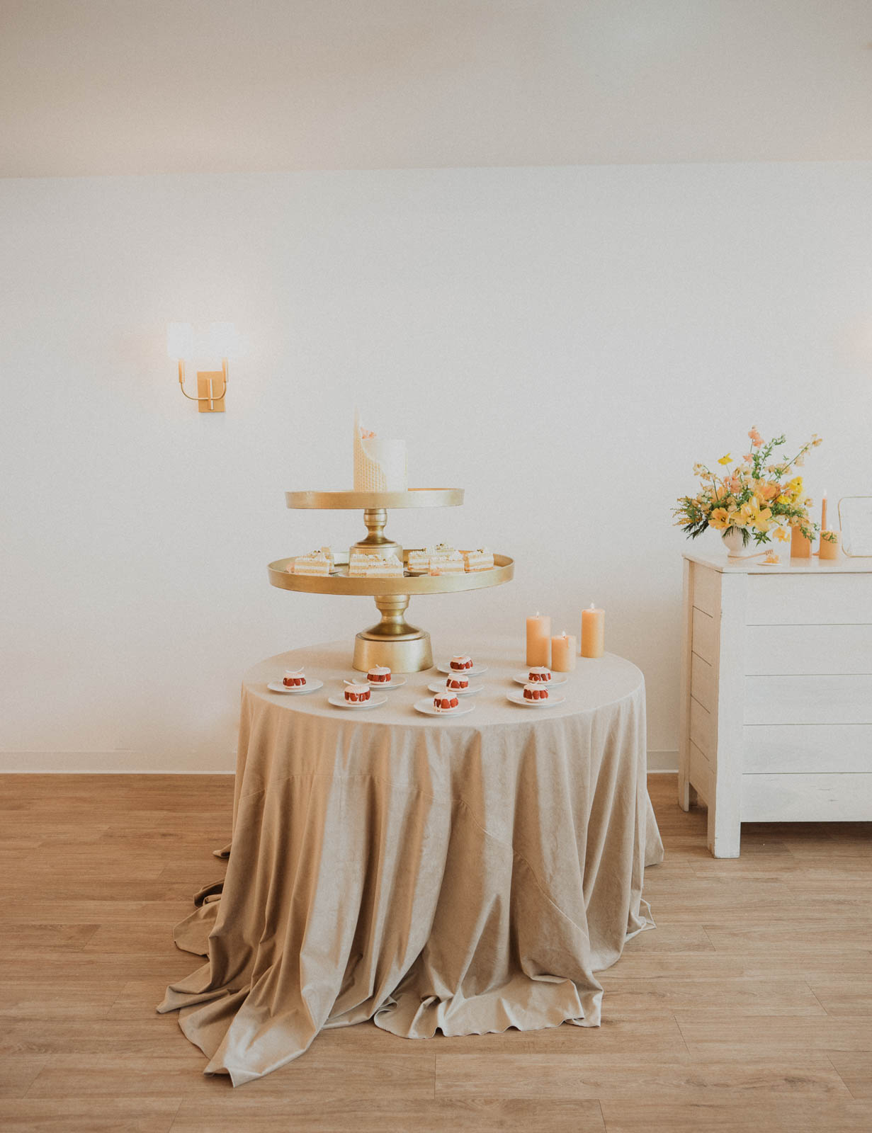 Earthy Dessert Table