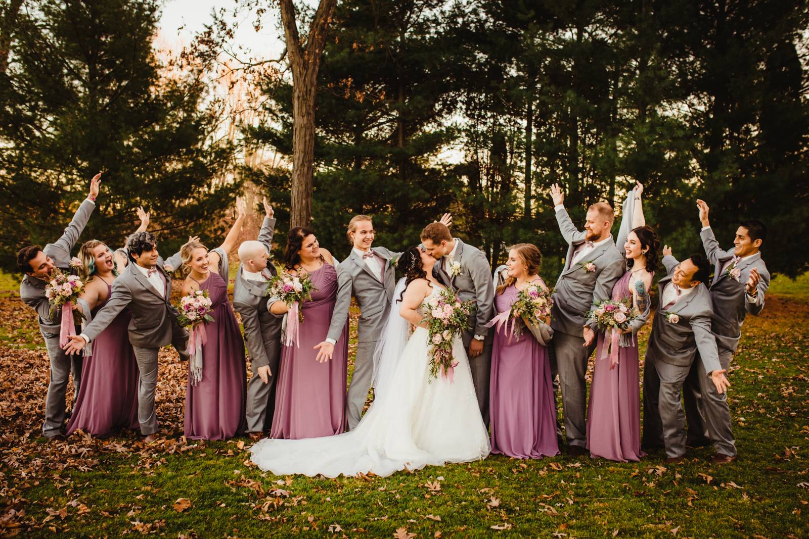 Whimsical Wedding Party