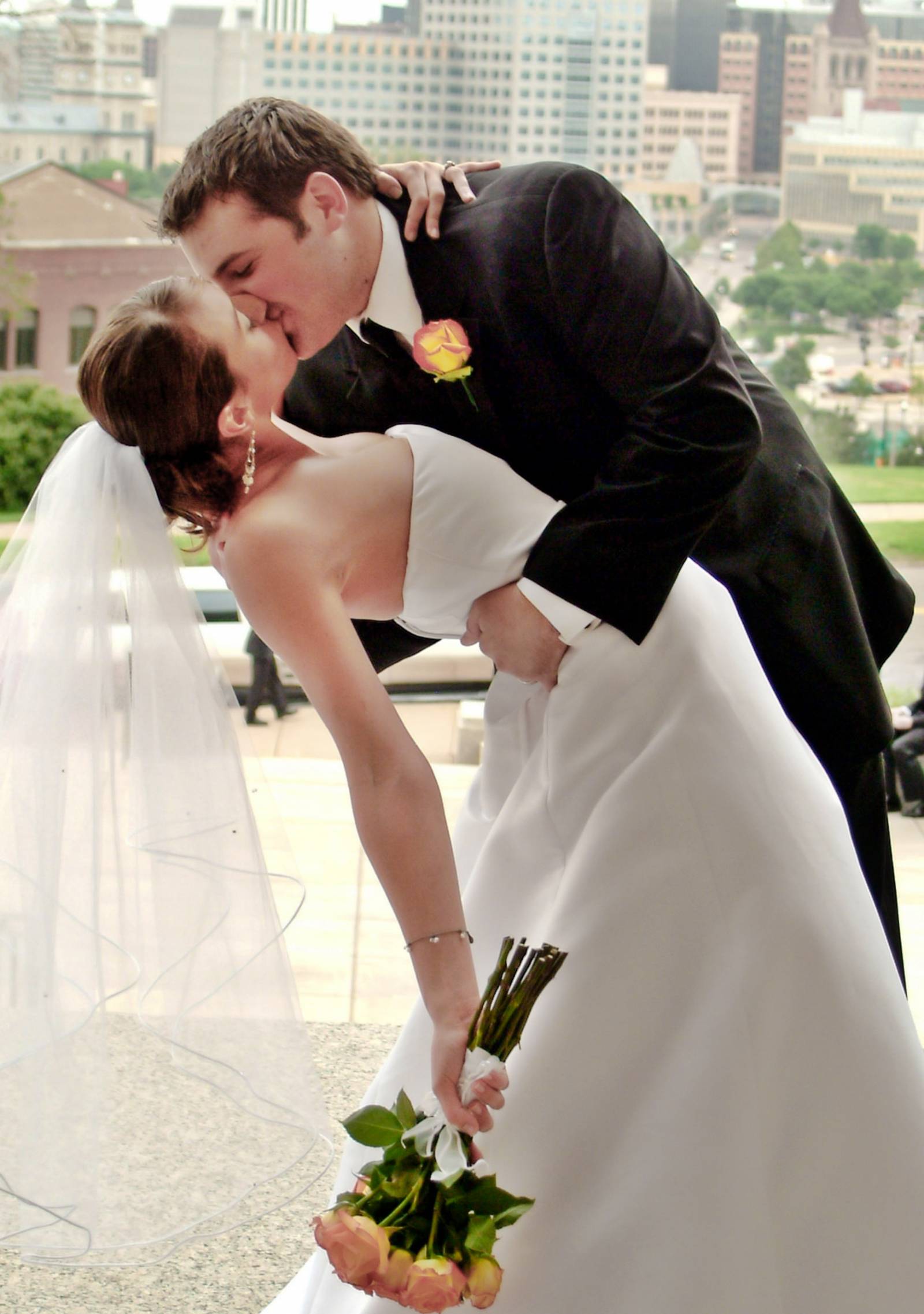 Simple Bride and Groom